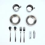 Подарочный набор посуды для похода «Главные в жизни вещи», 10 предметов