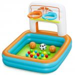 BESTWAY Многофункциональный манеж с мячиками 3-в-1 KICK 'N SWISH, 120x107x84 см, 52728