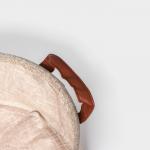 Корзина для хранения с ручками круглая Доляна My Basket, 30?30?13, бежевая