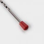 Ложка барная с мадлером, длина 30 см, нержавеющая сталь, чёрная