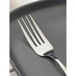 Набор вилок столовых Доляна «Бабл», h=20 см, 6 шт., нержавеющая сталь, серебристый