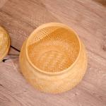 Корзинка плетёная с крышкой, 20?20?20 см, бамбук