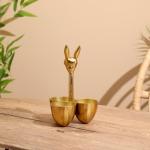 Менажница «Заяц», 14?14?24 см, алюминий