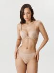 Трусы стринг жен Vikka бежевый