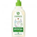 SYNERGETIC 500мл Гель для мытья посуды Алоэ*14