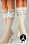 Гольфы для девочки 2 пары Happyfox
