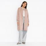 Пальто-бомбер из мягкой замши, В личном статусе (пыльная роза)