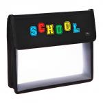 Папка для тетрадей, А5, пластиковая, 23?19?5 см, School