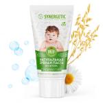 SYNERGETIC 50г Зубная паста детская Липа и Ромашка, от 0 до 3 лет