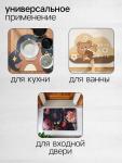 Коврик для дома Доляна «Мрамор», влаговпитывающий, 49?79 см, розовый