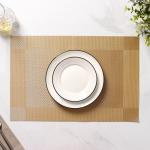 Салфетки сервировочные на стол Доляна «Шахматы», 45?30 см, 4 шт., карамельные