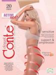 Колготки женские Active Soft 20 2-4 Conte Дроп