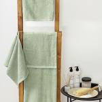 *Махровое полотенце GINZA 50х90, 100% хлопок, 450 гр./кв.м. 'Олива'