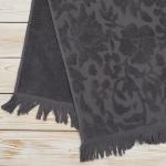 *Махровое полотенце VERSAL 70х140, 100% хлопок, 450 гр/кв.м, 'Серый'