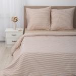 *КПБ Simple Life евро, бязь, 100 % хлопок, пл. 120 гр./кв.м., Stripe (Страйп) Пододеяльник 205*217, простыня 240*217, наволочка 70*70 (2 шт.)