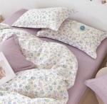 CA-1-765 КПБ 1.5 Сатин печатный + нав-ки ( 70х70х2шт ) "АльВиТек"