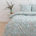 *КПБ 'Традиция',1,5 спальный, поплин, 100% хлопок, пл. 110 гр./кв.м., 'Иммортели' Пододеяльник 146*217, простыня 150*217, наволочка 70*70 (2 шт.)