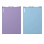 Блокнот с пластиковой обложкой на спирали ErichKrause Pastel, А5, 80 листов, клетка_MIX-PACK