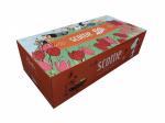 Crecia Салфетки бумажные Scottie Flower Box двухслойные особо нежные, 1 упаковки 250 шт КРАСНЫЙ