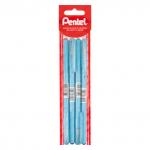 "Pentel" Набор ручек шариковых Antibacterial+, 4 шт. PBK77AB-4 цвет чернил: ассорти