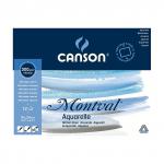"Canson" Альбом для акварели 100\% целлюлоза 300 г/м2 19 х 24 см склейка с четырех сторон 12 л.