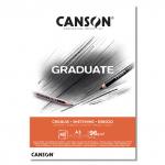 "Canson" Альбом для набросков "Graduate Sketching" 96 г/м2 A3 29.7 х 42 см склейка с одной стороны 40 л.