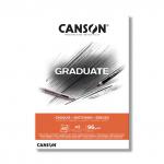 "Canson" Альбом для набросков "Graduate Sketching" 96 г/м2 A5 14.8 х 21 см склейка с одной стороны 40 л.