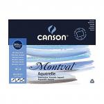 "Canson" Альбом для акварели 100\% целлюлоза 300 г/м2 24 х 32 см склейка с четырех сторон 12 л.