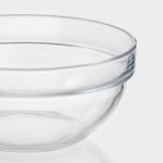 Салатник Luminarc EMPILABLE, 1.1 л, d=17 см, штабелируемый, стекло, прозрачный