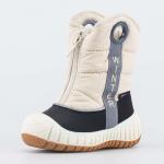 беж-чер сапожки малодетская Комбинирован.