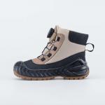 беж-чер ботинки дошкольная Комбинирован.