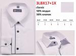 3LBX17+1XK Сорочка подростковая длин. рукав, белый, BROSTEM