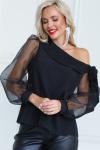 Блузка “Леди ангел” (чёрный)