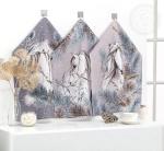 К-т полотенец "Поэма" 50*60 см. - 3 шт. рогожка хлопок 100%