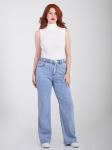 Джинсы больших размеров женские на резинке лето