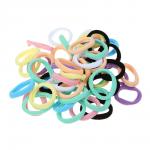 ЮНИLOOK Резинки для волос 50шт, d4см полиэстер, 8 цветов, ACS-85