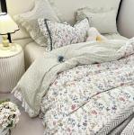 Постельное белье Зима-Лето из поплина с окантовкой ЗЛПО-3187