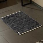 Коврик махровый SL HOME: Lines «Гри Сандре», 50?70 см, хлопок 100%