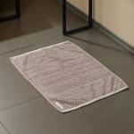 Коврик махровый SL HOME: Lines «Софт Мист», 50?70 см, хлопок 100%