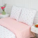 КПБ 'Традиция' 2,0 спальный с европростыней, поплин, 100% хлопок, пл. 110 гр./кв.м., 'Романтика ВБ' Пододеяльник 177*217, простыня 240*217, наволочка 70*70 (2 шт.)