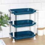 Этажёрка настольная 3 яруса «Пастель», МИКС