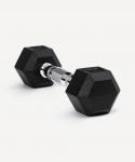 Гантель гексагональная Starfit DB-301 2 кг, обрезиненная, черный