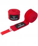 Бинт боксеркий INSANE CRUSHER, хлопок, красный, 3,5 м