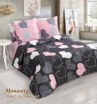 Постельное белье из поплина Монамур комбо