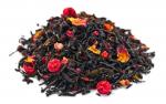 **Венецианская ночь (чёрный чай, ягоды ежевики и красной смородины, кусочки клубники, лепестки роз)