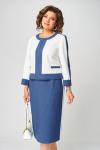 Костюм Aira Style 24124 молочно-синий