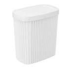 Контейнер д/мусора Velvet 1,9л белый (8)