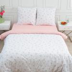 КПБ 'Традиция' дуэт, поплин, 100% хлопок, пл. 110 гр./кв.м., 'Романтика ВБ' Пододеяльник 146*217 (2 шт.), простыня 217*240, наволочка 70*70 (2 шт.)