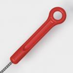 Ёрш чистящий Доляна, гибкий, 71?5.5 см, чёрный