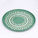 Блюдо керамическое «Орнамент», d=27.3 см, ручная работа